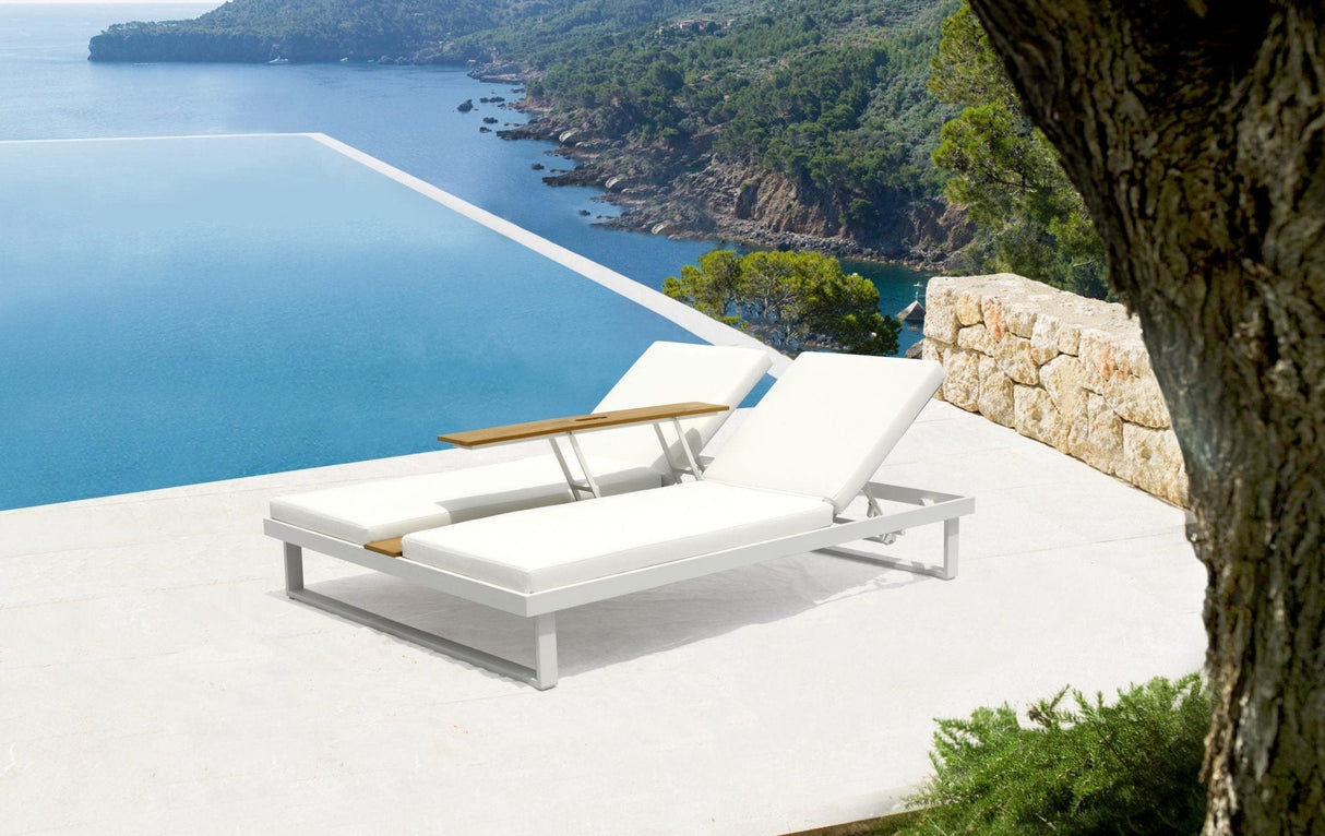 Sandy Double Lounge Chair - Grand Alfresco