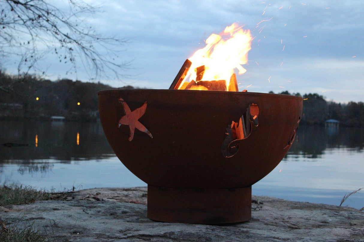 Sea Creatures Fire Pit - Grand Alfresco