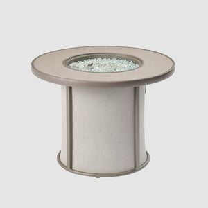 Stonefire Round Gas Fire Pit Table - Grand Alfresco