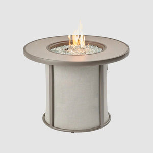 Stonefire Round Gas Fire Pit Table - Grand Alfresco