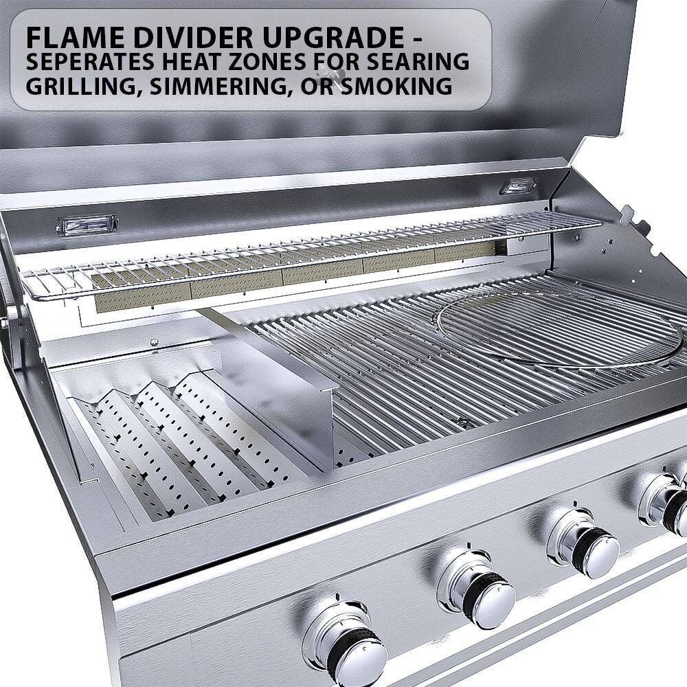 Sunstone Ruby 4 Burner Pro - Sear 36″ w/IR – RUBY4BIR - Grand Alfresco