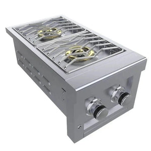 Sunstone Ruby Series 13 Inch Slide in Versa Double Burner – SUN13VDB - Grand Alfresco