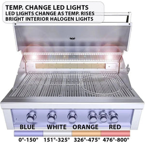 Sunstone Ruby Series 5 Burner Pro - Sear 42″ w/IR – RUBY5BIR - Grand Alfresco