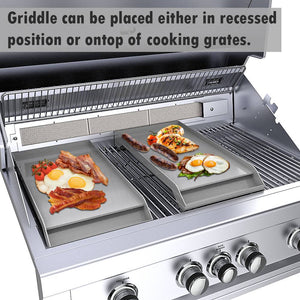 Sunstone Solid Steel Powder Coated Griddle – SUNCP - GRIDDLE - Grand Alfresco