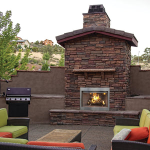 Superior 42" Outdoor Wood - Burning Fireplaces WRE3000 Series - WRE3042 - Grand Alfresco