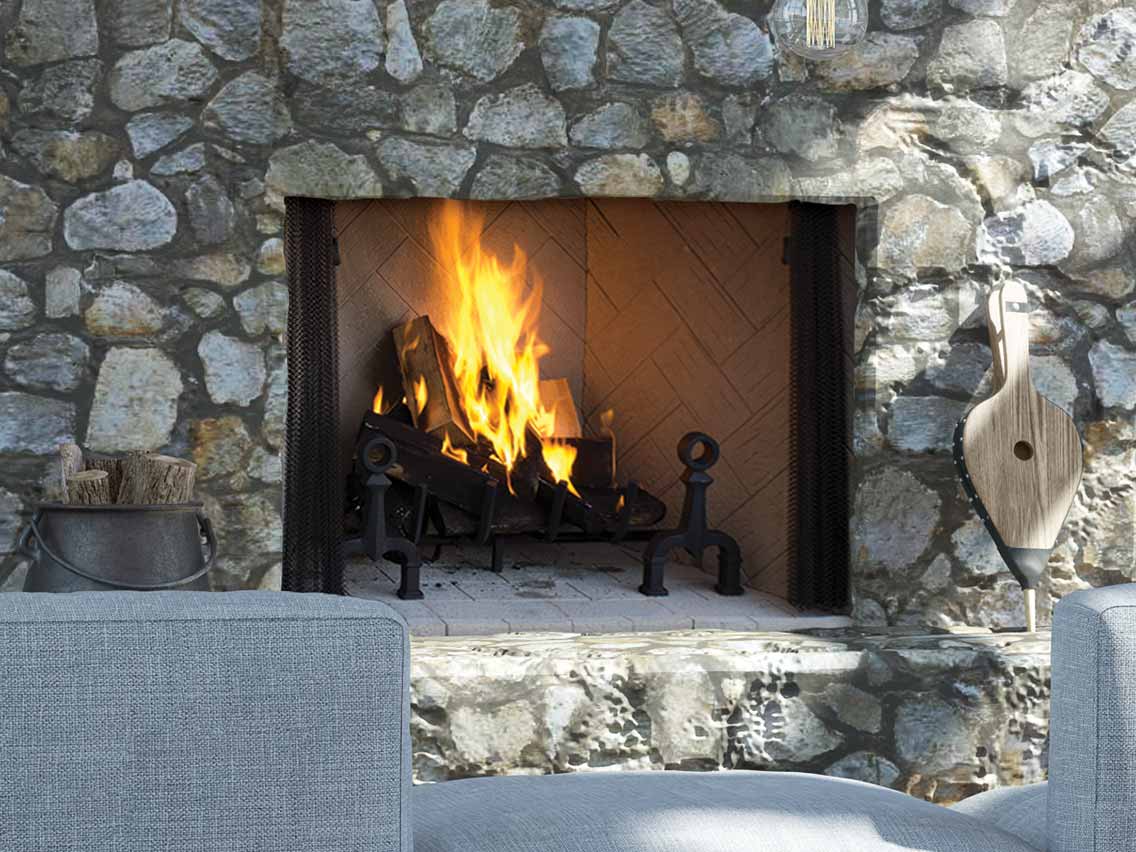 Superior 42" Wood - Burning Fireplaces WRT4500 Series - WRT4542 - Grand Alfresco