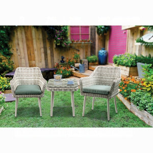 Tashay 3PC Pack Patio Bistro Set - Grand Alfresco