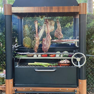 The Beast Argentine Santa Maria Style Wood Fire & Charcoal Gaucho Grill - Grand Alfresco