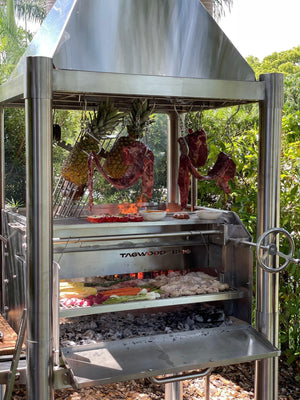 The Beast Argentine Santa Maria Wood Fire & Charcoal Gaucho Grill - Grand Alfresco