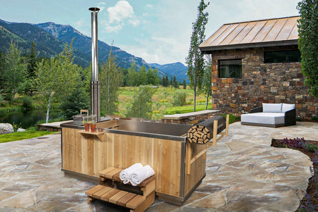 The Starlight Wood Burning Hot Tub - Grand Alfresco