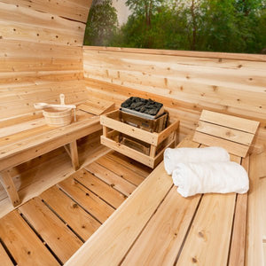 Tranquility MP Barrel Sauna (Electric Heater Sauna) - Grand Alfresco