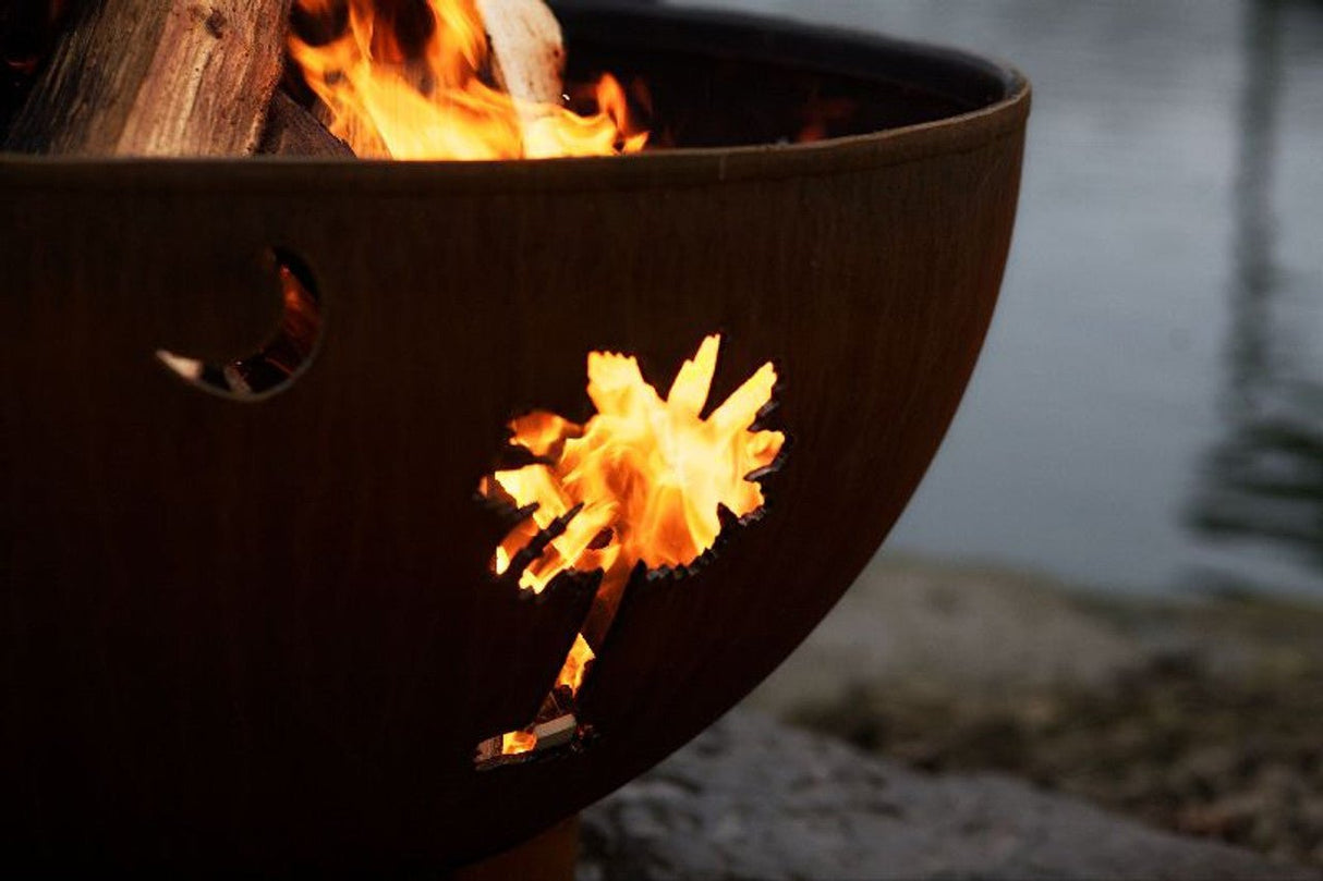 Tropical Moon Fire Pit - Grand Alfresco