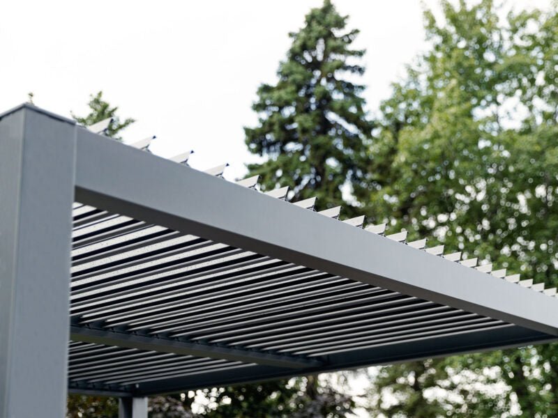 Vikos 10 x10 Aluminum stand alone Pergola - Grand Alfresco